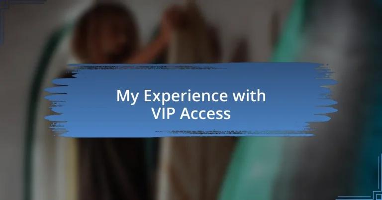 My Experience with VIP Access