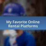 My Favorite Online Rental Platforms